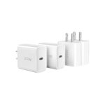 Phone Charger,4 Pack USB C Charger Block,20W Type C Fast Wall Charge Power