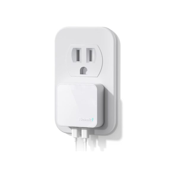 Nekmit Dual Port USB C Wall Charger, 40W PD Fast Charging USB C Wall Plug
