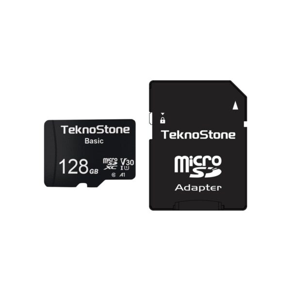 128GB Basic MicroSDXC TF Memory Card with Adapter 1 Pack