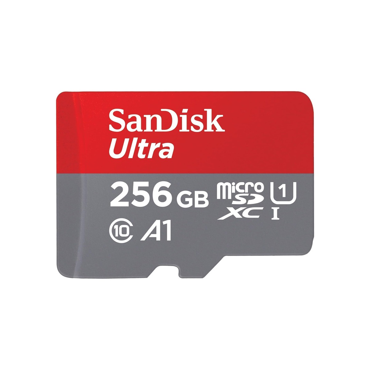 SANDISK 256GB Ultra microSDXC UHS-I Memory Card with Adapter - Up to 150MB/s-1 SANDISK 256GB Ultra microSDXC UHS-I Memory Card with Adapter - Up to 150MB/s - Image 1