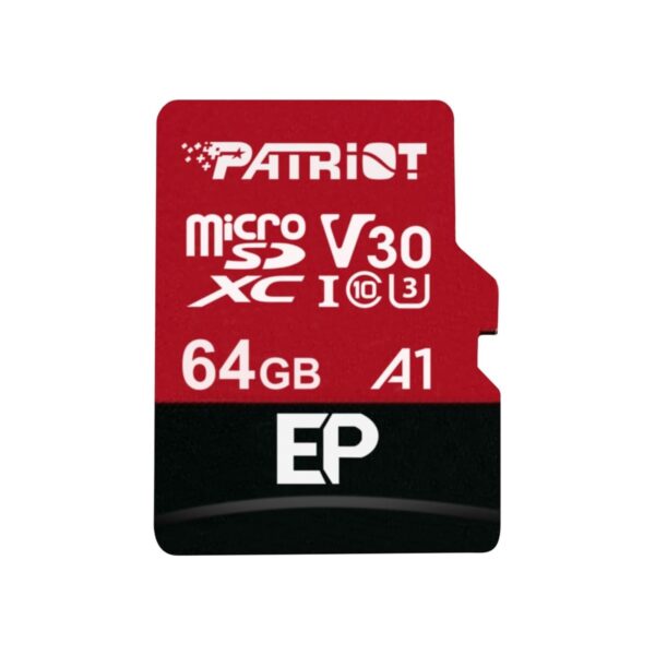 Patriot Memory 64GB A1 / V30 Micro SD Card for Android Phones and Tablets