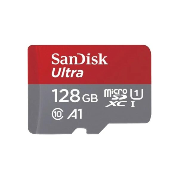 SanDisk 128GB Ultra microSDXC UHS-I Memory Card - Up to 140 MB/s, C10, U1