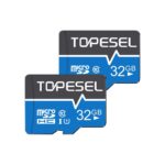 TOPESEL 32GB(The Actual Usable Capacity is 28.8GB) Micro SD Card 2 Pack Memory