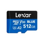 Lexar 512GB Blue Micro SD Card Up to 160MB/s