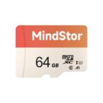 Micro SDXC 64GB Memory Card, MindStor 90MB/s Read Speed TF Card with Adapter, U1