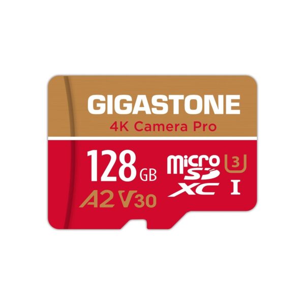 【5-Years Data Recovery】 GIGASTONE 128GB Micro SD Card
