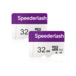 Micro SDHC Memory Card 32GB 2Pack, Speederlash Camera Plus TF Card with Adapter