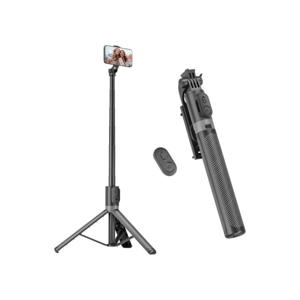 71” Phone Tripod & Selfie Stick, Portable All in One Extendable Cell Phone