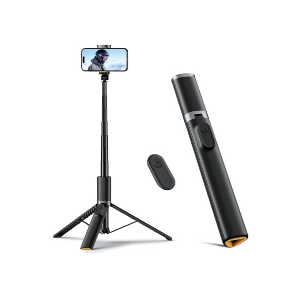 TODI 63" Cell Phone Selfie Stick Tripod, Portable Tripod for iPhone with