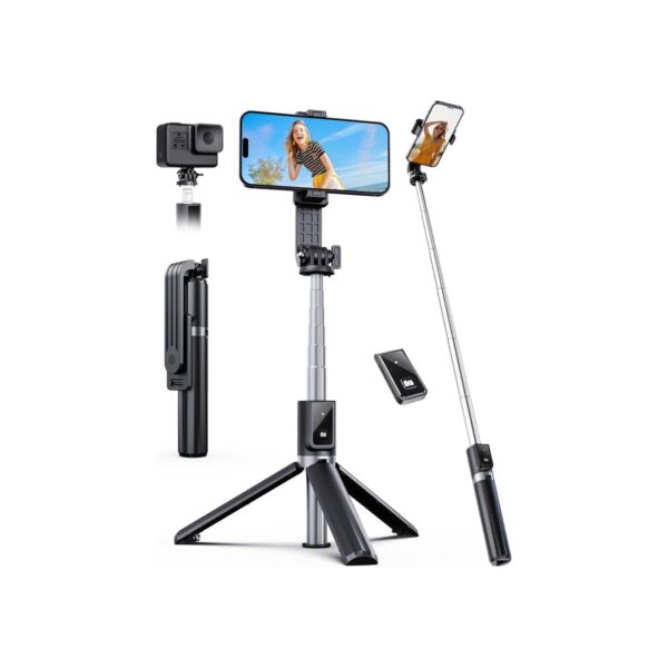 ANXRE Extendable Selfie Stick with Wireless Detachable Remote