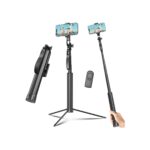 Selfie Stick Travel Tripod for Cell Phone with Remote Control and (B0D7C9N218)