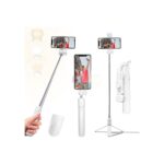 Selfie Stick Tripod, 40 in Retractable Tripod for iPhone with Wireless Remote