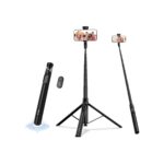 66" Automatic Phone Tripod Stand with Remote