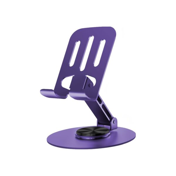 Universal Metal Cell Phone Stand, Multi-Angel Adjustable 360° Rotation Non-Slip