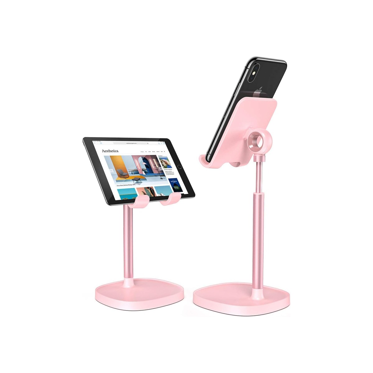 LISEN Cell Phone Stand for Desk, iPhone Holder for Desk Offices Accessories-1 LISEN Cell Phone Stand for Desk, iPhone Holder for Desk Offices Accessories - Image 1