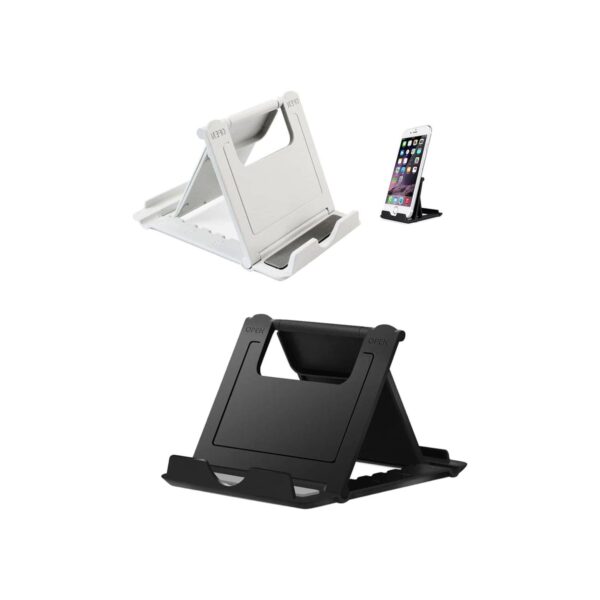 Portable Cell Phone Stand Holder for Desk, 【2 Pack】 Foldable Pocket-Sized