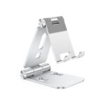 OMOTON Foldable Cell Phone Stand, C4 Portable Aluminum Phone Holder