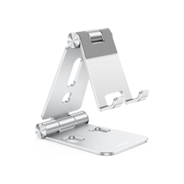 OMOTON Foldable Cell Phone Stand, C4 Portable Aluminum Phone Holder