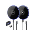 Wireless Charger 2Pack 6FT 15W Samsung Magnetic Wireless Charger Fast Charging
