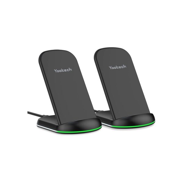 Yootech [2 Pack] Wireless Charger,10W Max Wireless Charging Stand