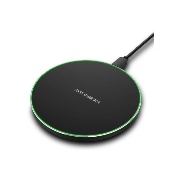 Fast Wireless Charger,20W Max Wireless Charging Induction Pad,Black