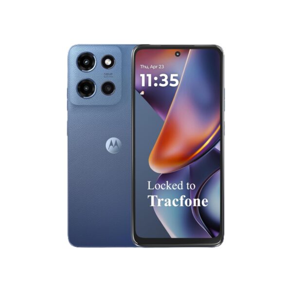 Tracfone Motorola Moto G 2025, 64GB, Saphire Blue (Locked to Tracfone)