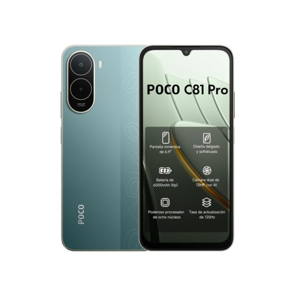 XIAOMI Poco C81 Pro Ai 4G LTE (Compatible with Tmobile Tello Mint Boost &