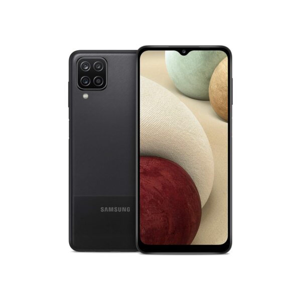 Samsung Galaxy A12, 32GB, Black - Unlocked (Renewed)