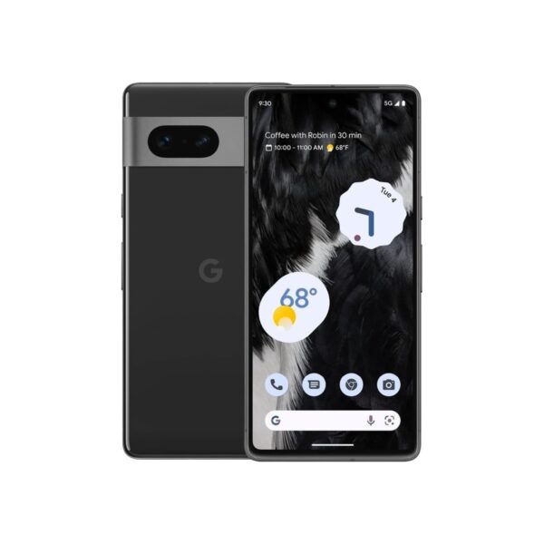 Google Pixel 7 5G, 128GB, Obsidian - Unlocked (Renewed)