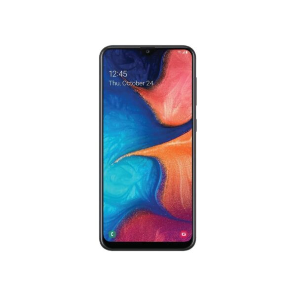 Samsung Galaxy A20, 32GB, Black - Unlocked (Renewed)