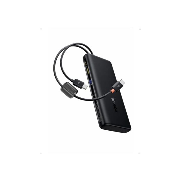 Baseus 100W Power Bank 20000mAh, Portable Laptop Charger with Built-in USB-C