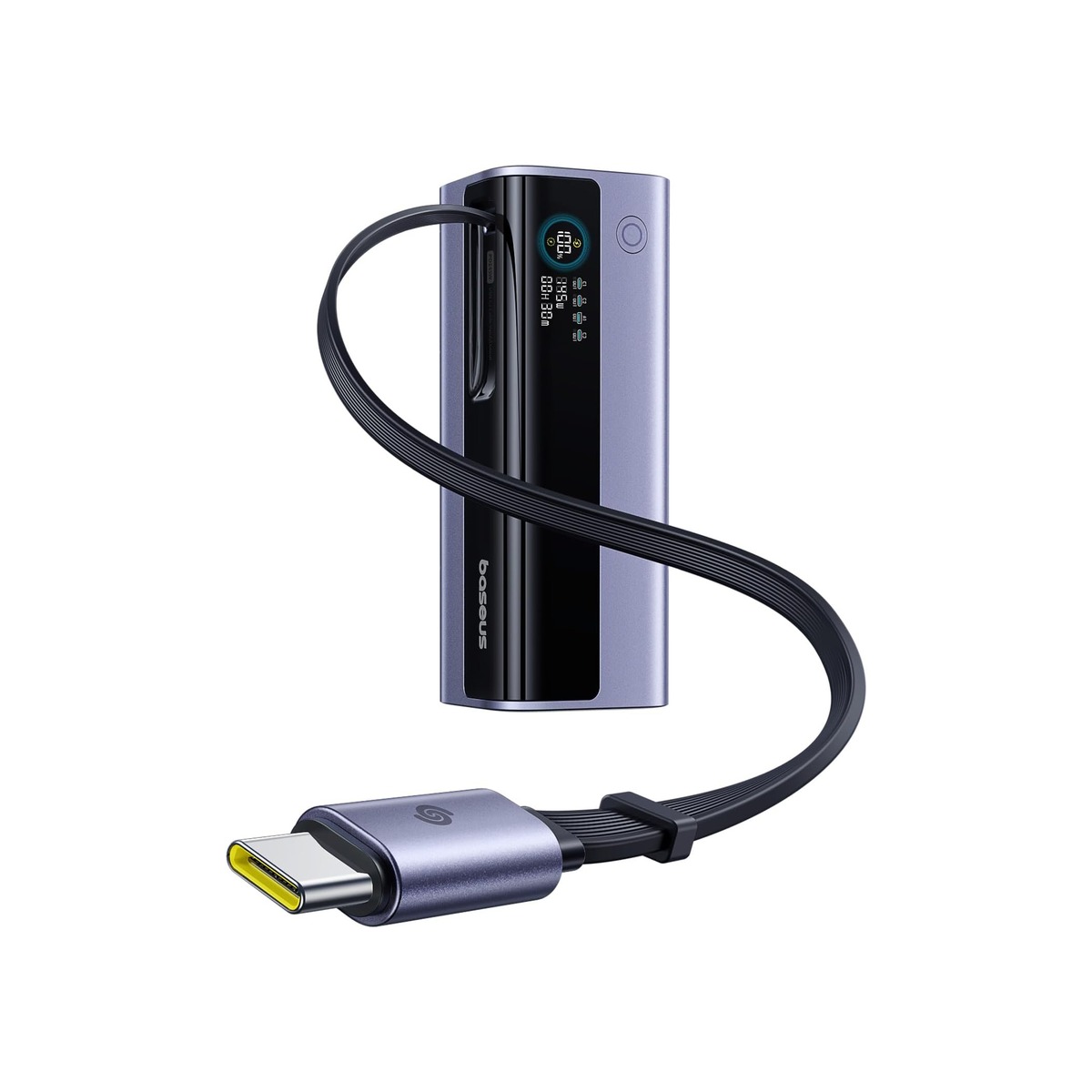 Baseus Laptop Power Bank, 20,000mAh 145W Small Portable Charger Built-in-1 Baseus Laptop Power Bank, 20,000mAh 145W Small Portable Charger Built-in - Image 1