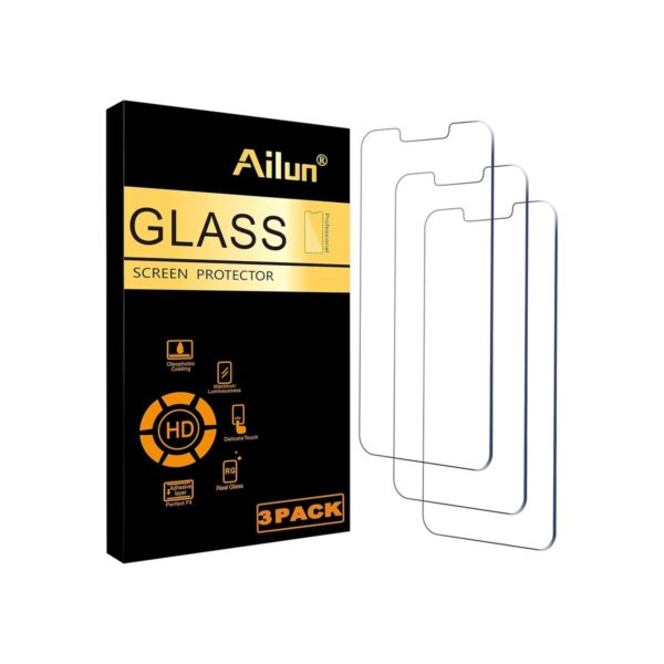 Ailun 3 Pack Screen Protector for iPhone 17e/16e/14/13/13 Pro