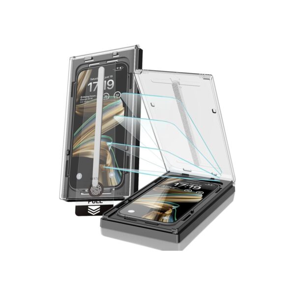 EZ-GLAZ-4 Pack for iPhone 16 Pro Screen Protector[6.3"] 9H+ Hardness 12FT