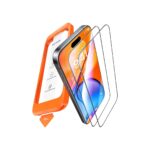 UltraGlass TOP 9H+ Armor for iPhone 15 Pro Screen Protector [NO.1 Military Grade