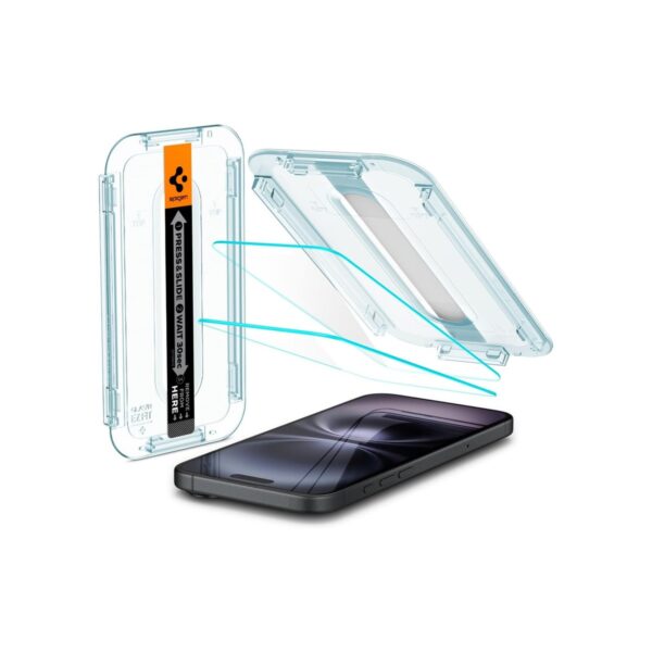 Spigen GlasTR EZ FIT Screen Protector for iPhone 16/15