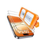 TOCOL for iPhone 17 Screen Protector 6.3 inch 9H Hardness Military Grade