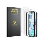 ImpactStrong Shatterproof Tempered Glass Screen Protector for iPhone 14 [Easy