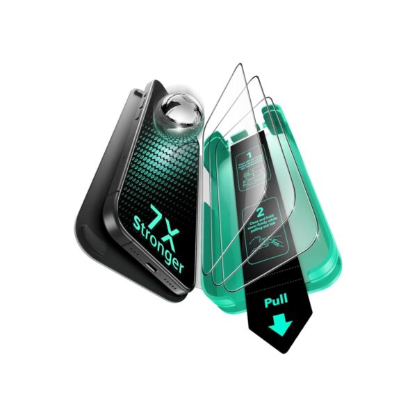 ESR 3 Pack 9H+ Glass for iPhone 16 Pro Max Screen Protector