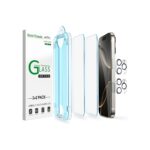 amFilm OneTouch for iPhone 16 Pro Screen Protector 6.3'' Tempered Glass