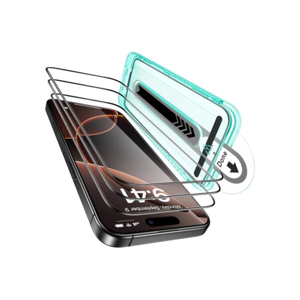 ESR 3 Pack for iPhone 16 Pro Screen Protector