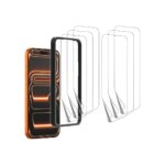6 Pack Plastic Screen Protector Compatible for iPhone 17 Pro Max 6.9 inch 2025
