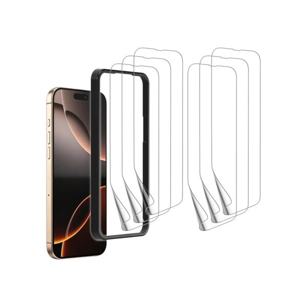 6 Pack Plastic Screen Protector Compatible for iPhone 16 pro max 6.9-Inch