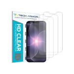 Tech Armor 4 Pack HD Clear Film Screen Protector Compatible for Apple NEW iPhone