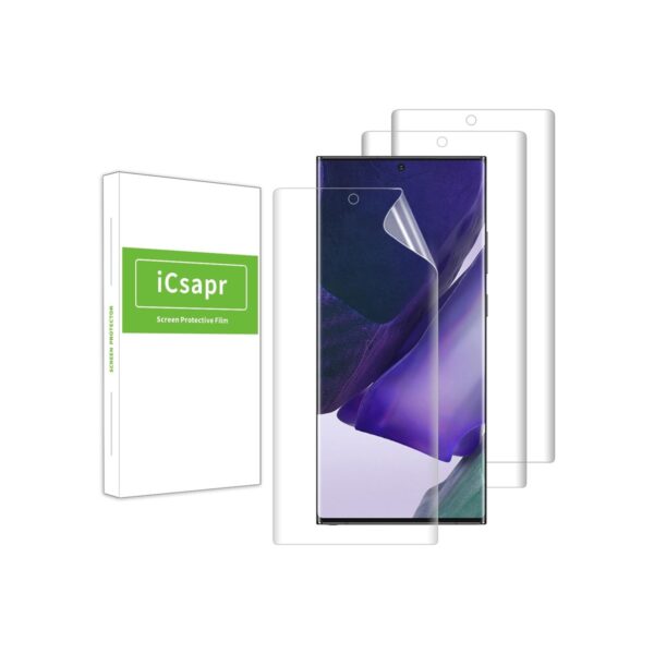 [Not Glass] 3 Pack Galaxy Note 20 Ultra 5G Screen Protector, HD-Ultra thin