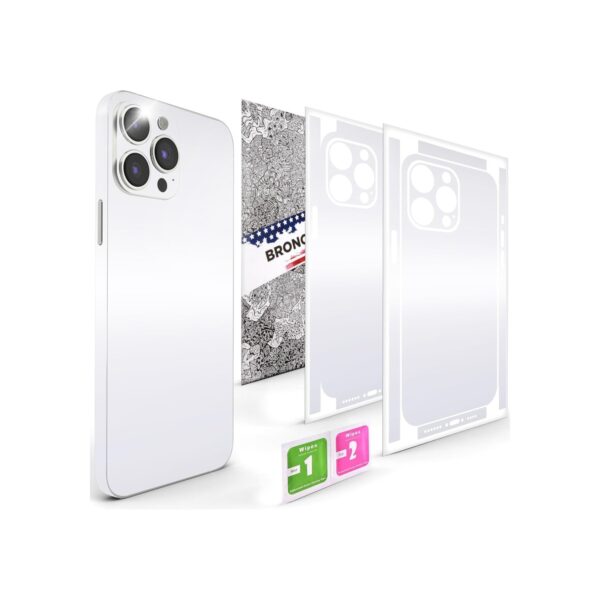 2Pcs Skin Wrap Compatible for iPhone 14 Pro – Slim Decal Vinyl Protective Film