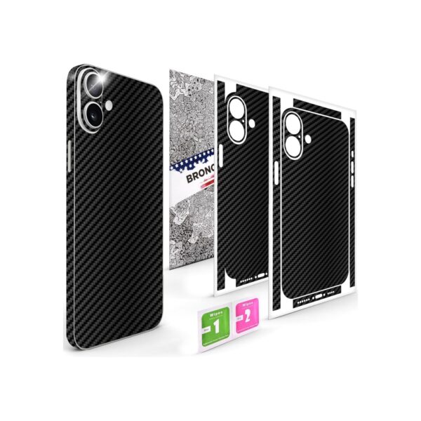 2Pcs Skin Wrap Compatible for iPhone 17 – Slim Decal Vinyl Protective Film for