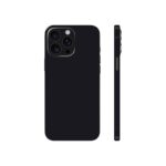 Skin Wrap Compatible with iPhone (Black, 13 Pro Max)