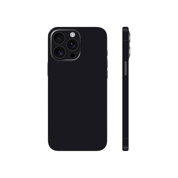 Skin Wrap Compatible with iPhone (Black, 13 Pro Max)