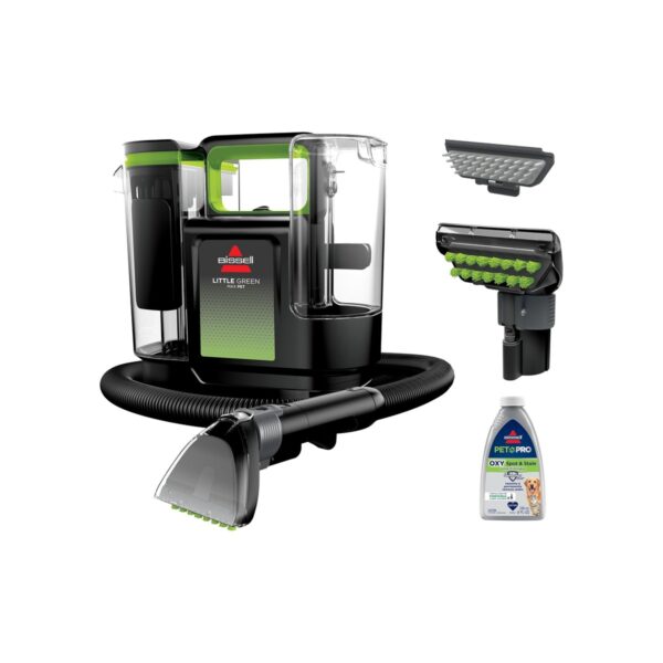 BISSELL Little Green Max Pet Portable Carpet Cleaner, 3860